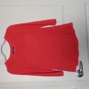 Style & Co nubby orange/coral size Medium sweater - Make offer